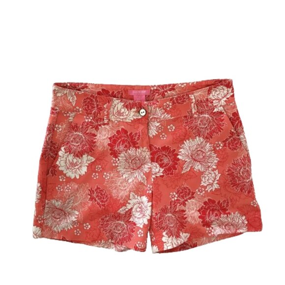 Isaac Mizrahi Pants - Isaac Mizrahi Floral Shorts Women 8